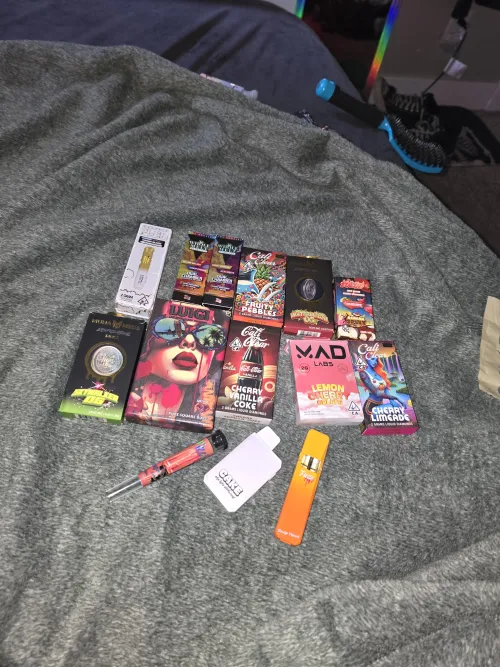 all the shit I've smoked and collected over roughly a year , gas or boof? by PorterRockjr