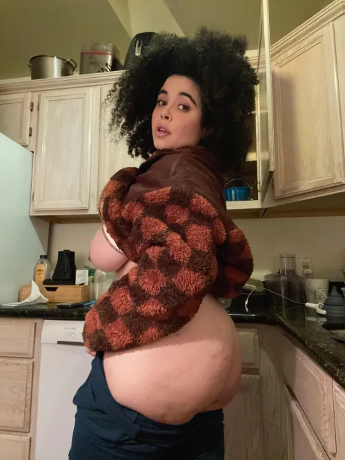 All those home cooked meals are going straight to my cheeks by OEnvyus