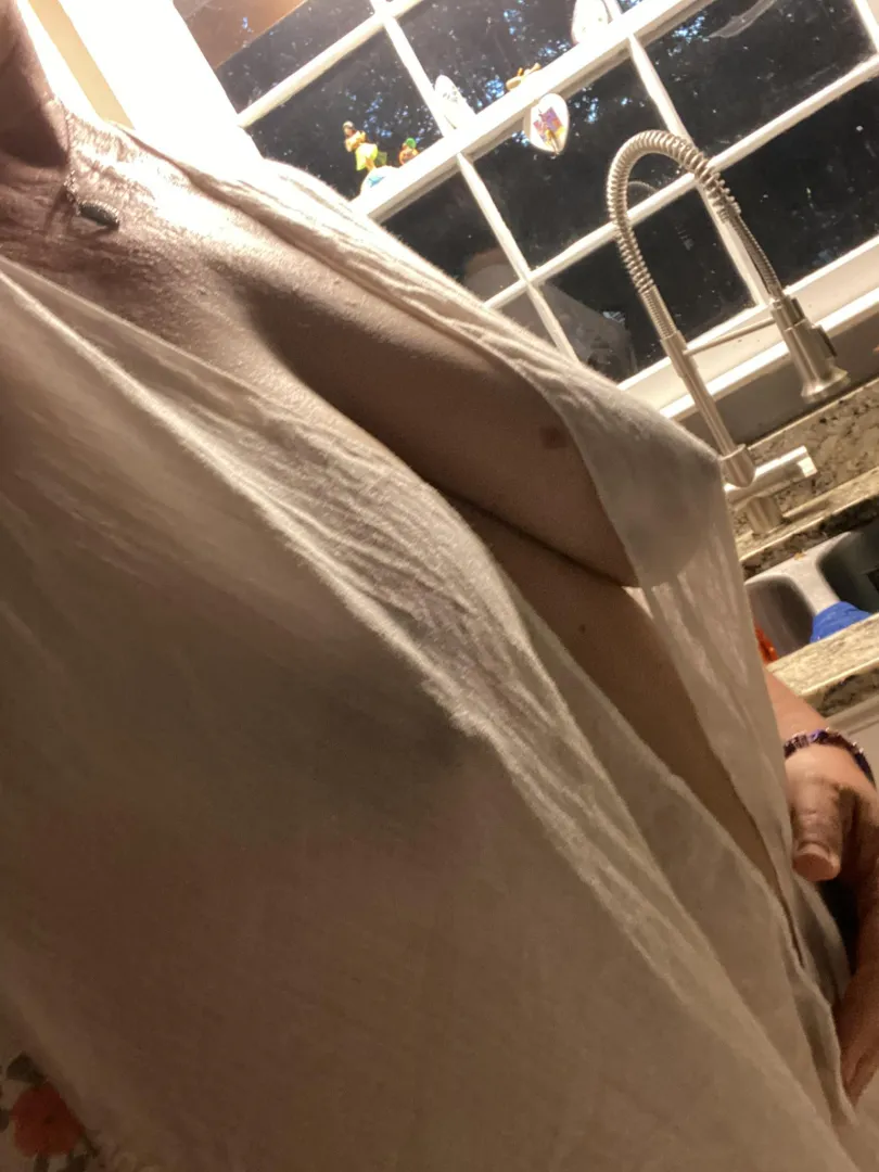 Almost exposed in the kitchen posted by Frisky_Vanilla