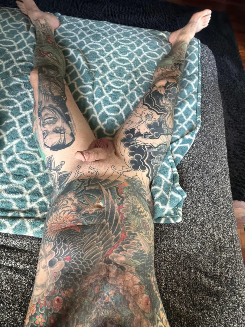 Almost fully tattooed. What do you think? posted by im_tasty69