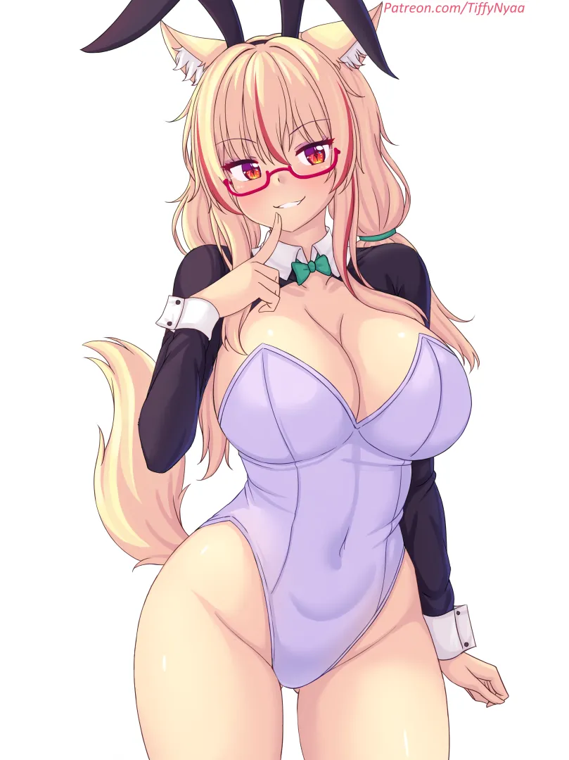 Alternative Bunny Tiffy with thighs on full display posted by NooneKnowsImHentai