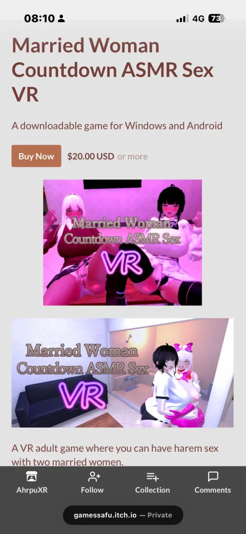 Amazing meta quest 2&3 standalone harem game by Historical_Row5680