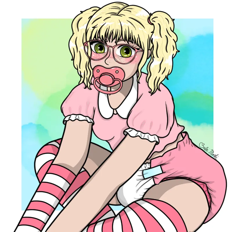 An adorable self portrait gonna be making more of these real soon! posted by panderdab