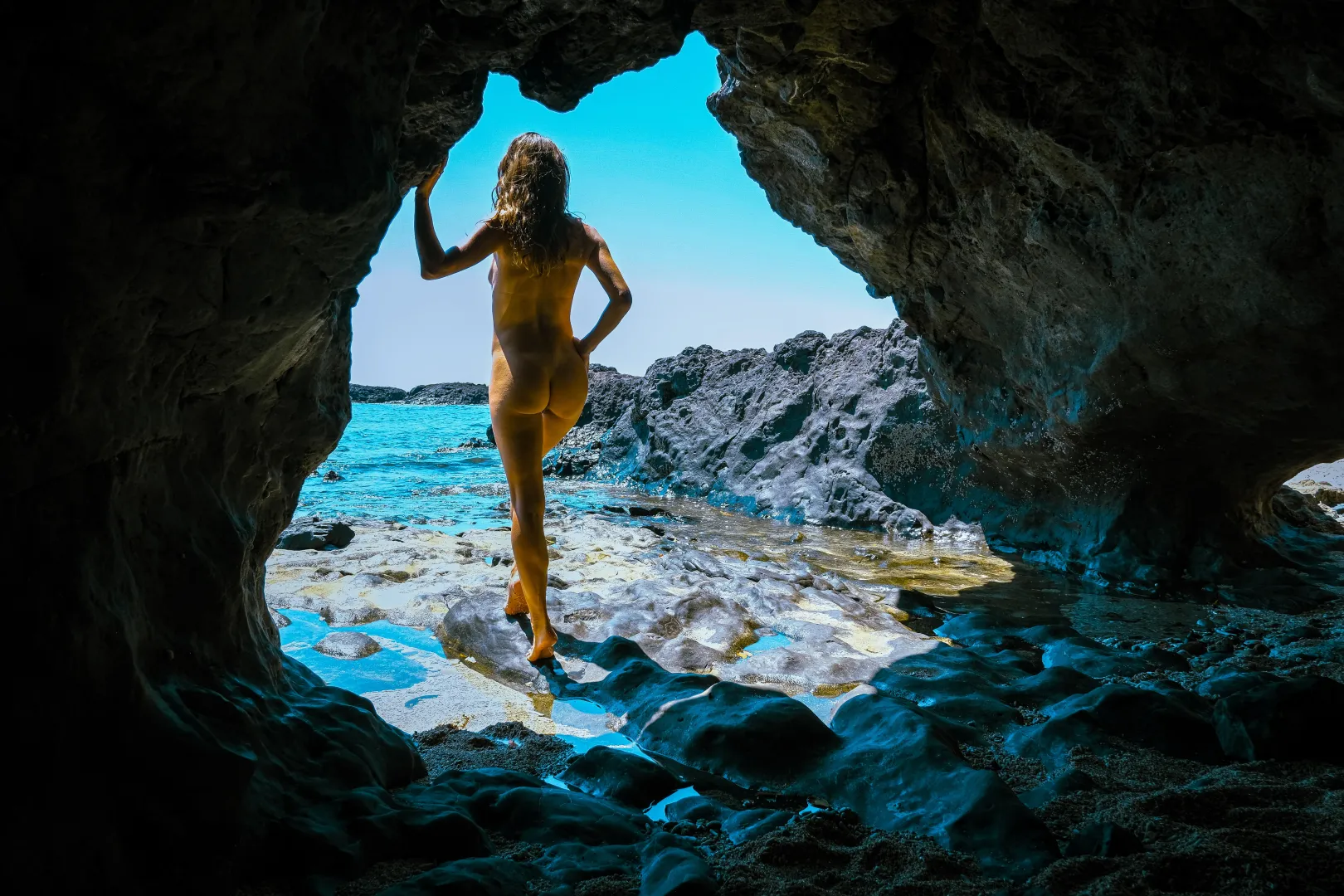 An Ocean Cave on a Small Island off Madagascar posted by JPdiaries