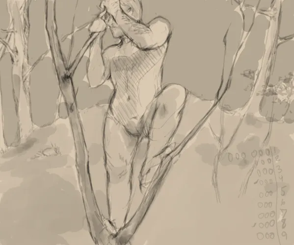 Anatomy/Environment Study [On Climbing Trees] by Ok-March-2809