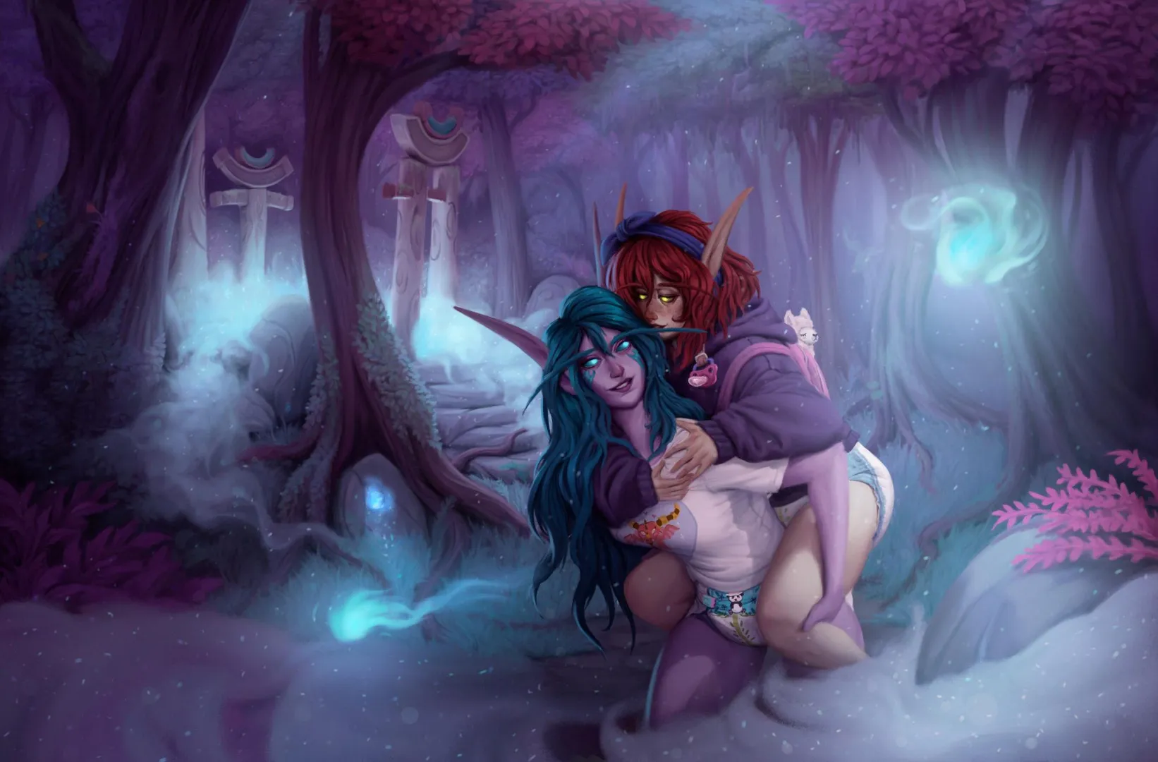 (AndyAbdl) When your legs give out, it's always good to have a travel buddy posted by PlantTentacles