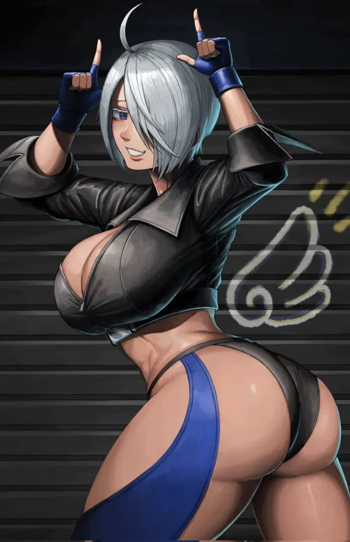 Angel Striking Her Signature Pose [King of Fighters] posted by sd6636