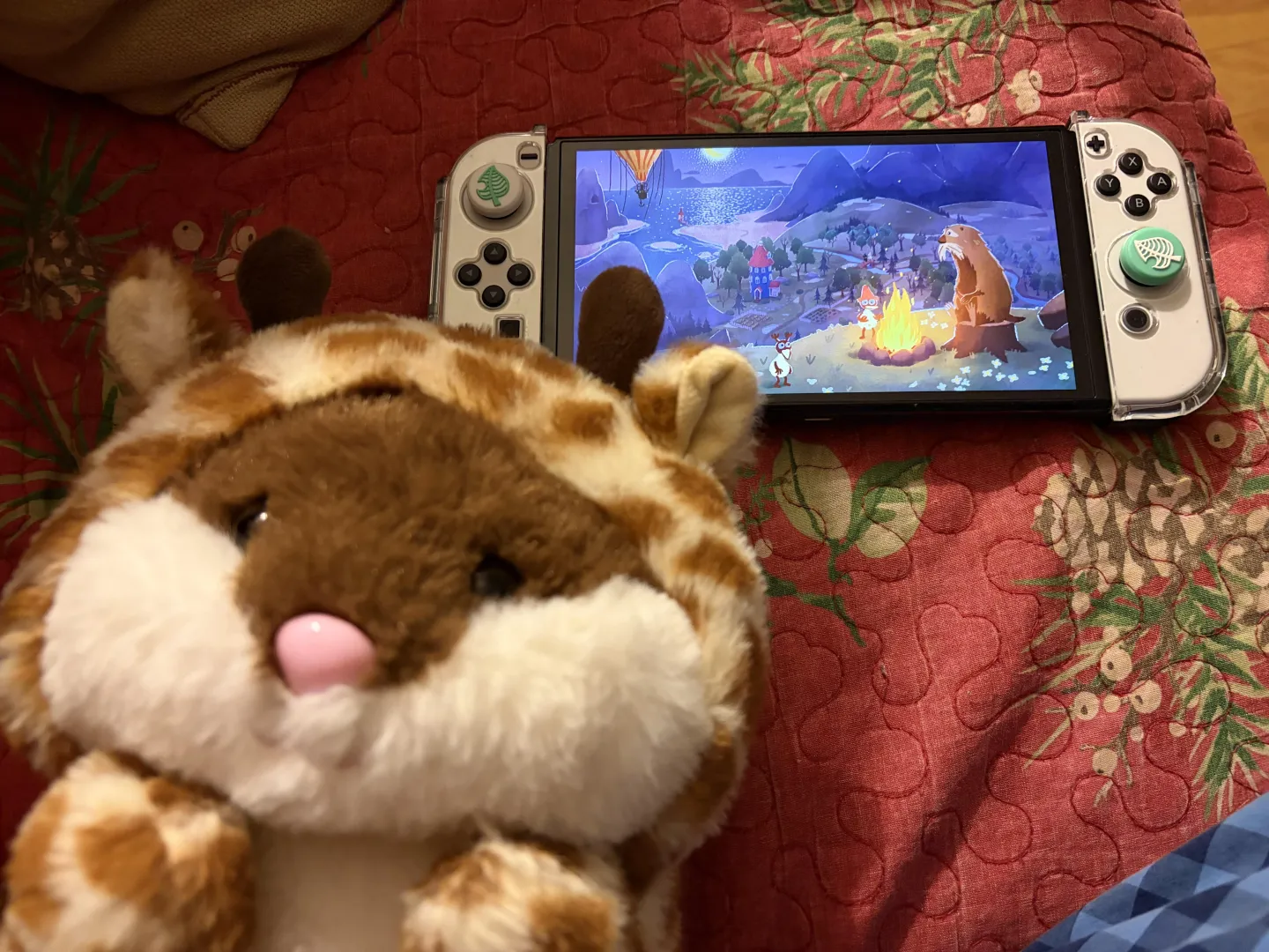 Angelo and I finished Snufkin Melody of MoominValley. posted by dragonvines