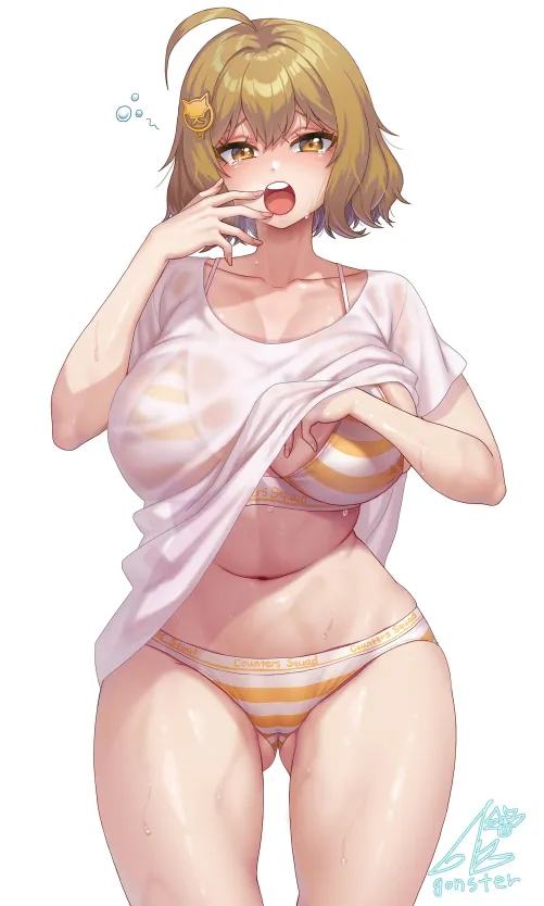 Anis on a Muggy Summer Morning [Goddess of Victory: Nikke] by xdragon2k