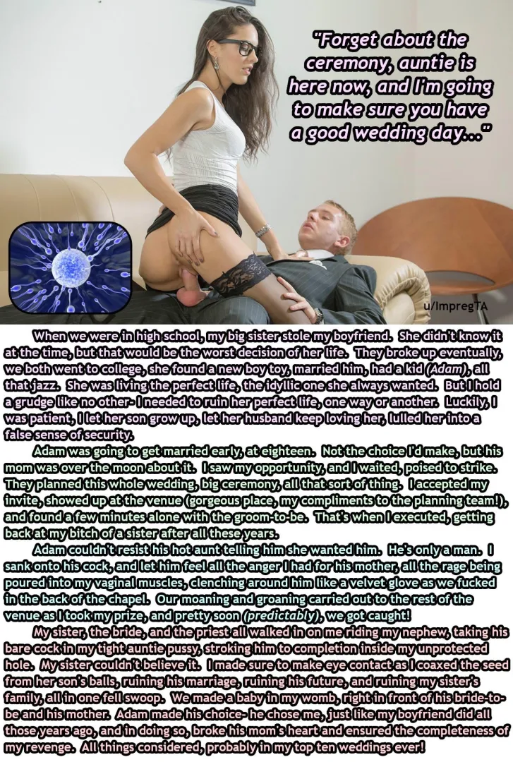 [An/Ne] Holding a Grudge (Long Caption) posted by impregTA