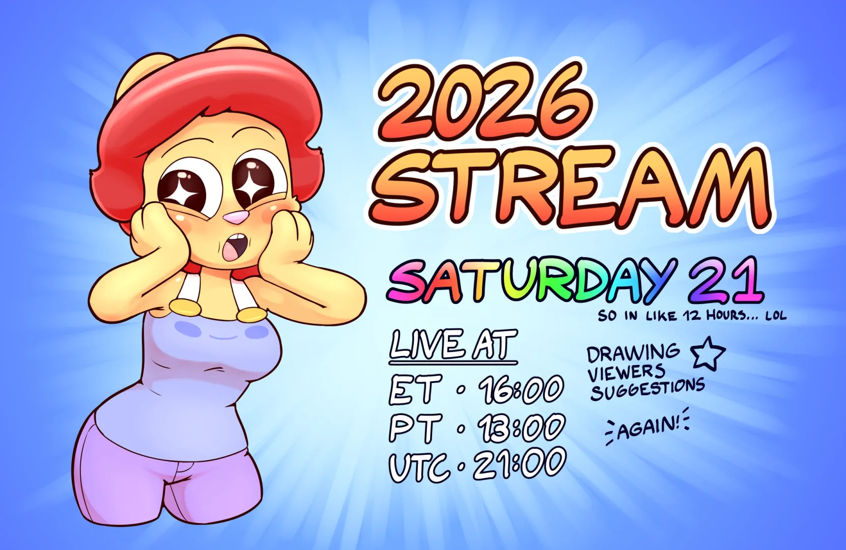 Announcement Stream 2026: February posted by Creamgag
