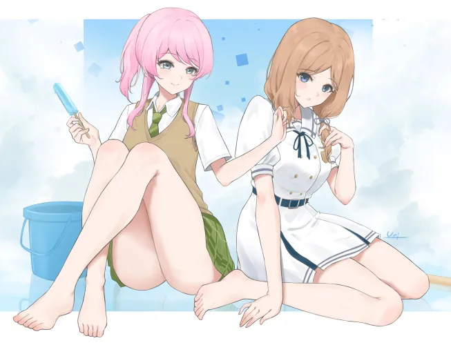 Anon and Soyo [BanG Dream!] (unique) by MartyrOfDespair