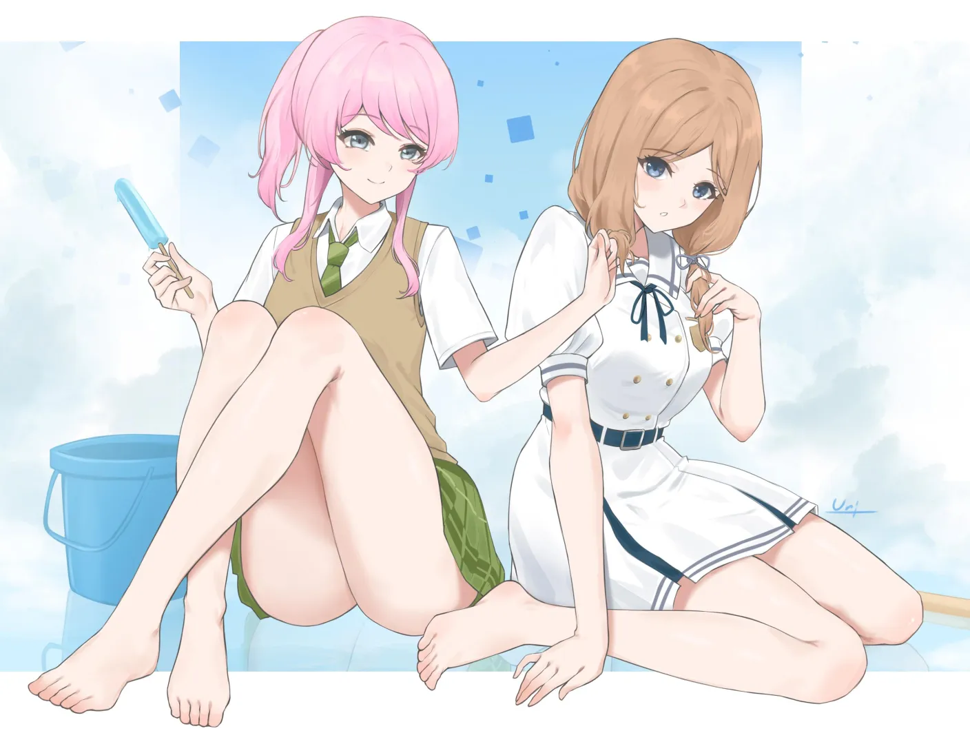 Anon and Soyo [BanG Dream!] (unique) posted by MartyrOfDespair