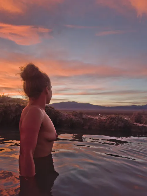 Another wonderful hot spring find as our time in the desert is coming to a close by OurSpicyLife2