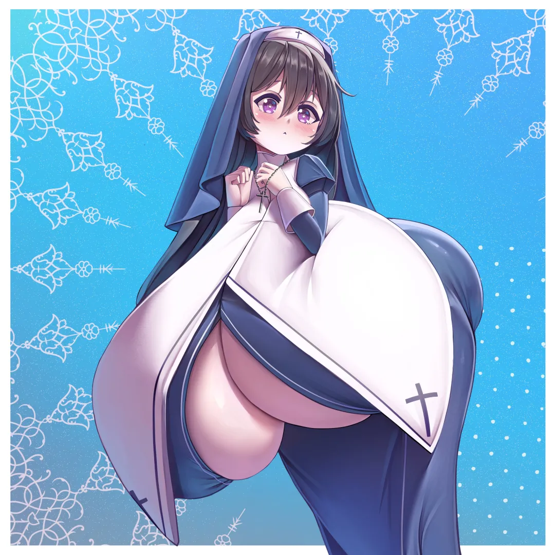 Anxious Nun (Vega) posted by 23LovelyHearts