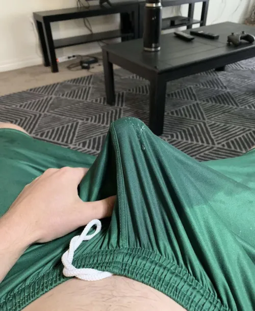 Any bros like busting in bball shorts by shortsbro