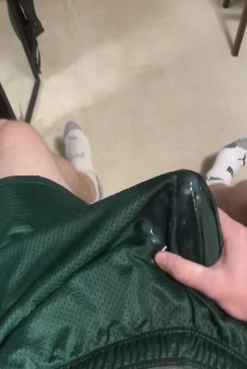 Any bros like busting in bball shorts by shortsbro
