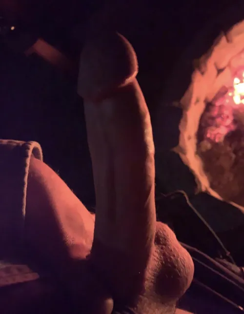 Any fellow married bros want to ride this DL dad cock fireside? (39) by Spiritual-Heat-7264