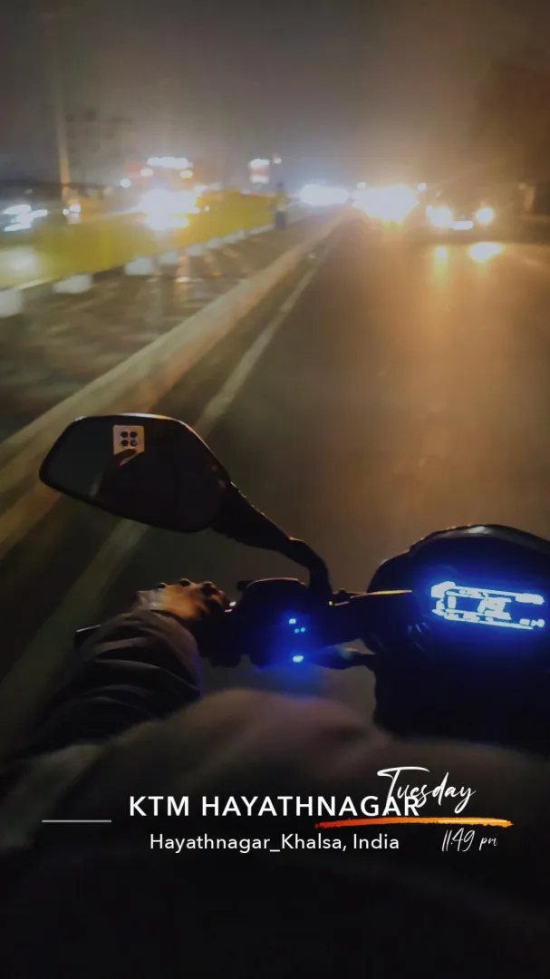 Any females are feeling lonely rn ala bhayata thirugudham vasthara bike ride ki [M]25 for [F] at hyderabad posted by im_introvert1