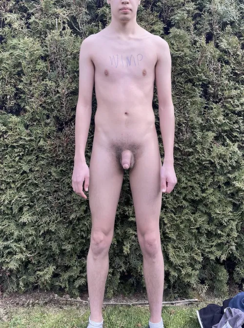 Any women who want to make fun of my pathetic body? by SkinnyGermanGuy