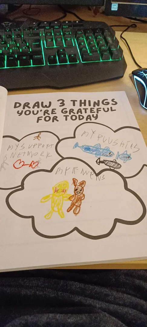 anyone else hab a little space activity book posted by Sigmadraconissys