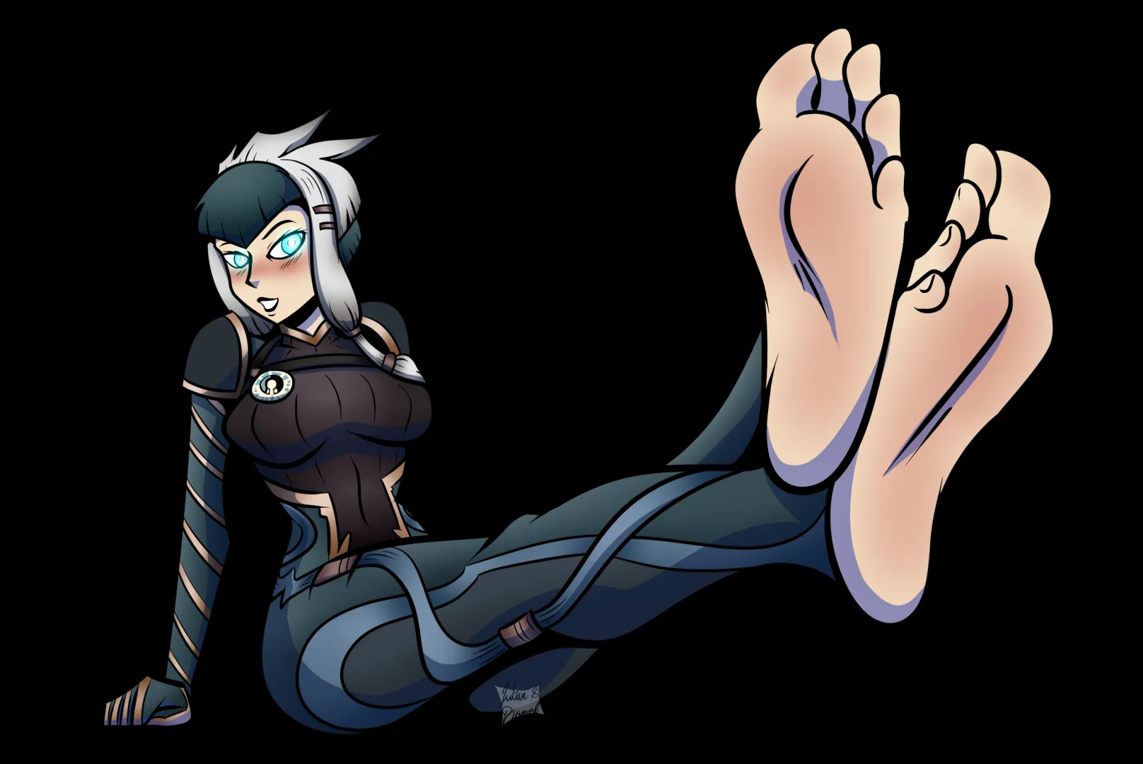 Aoi Feet (Azure-Arts) posted by FrenzyNineNine