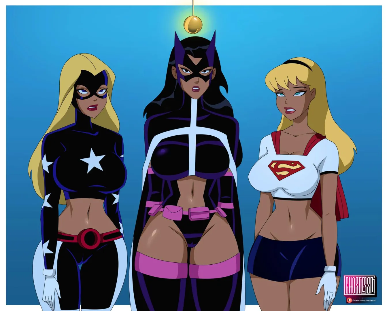 Apparently, superheroines don't have such powerful minds. posted by m1st3r_H
