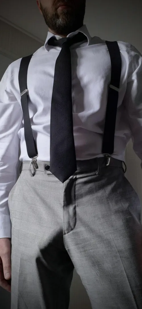 Are grey suit pants as appealing as grey sweatpants? posted by swedishchef_21