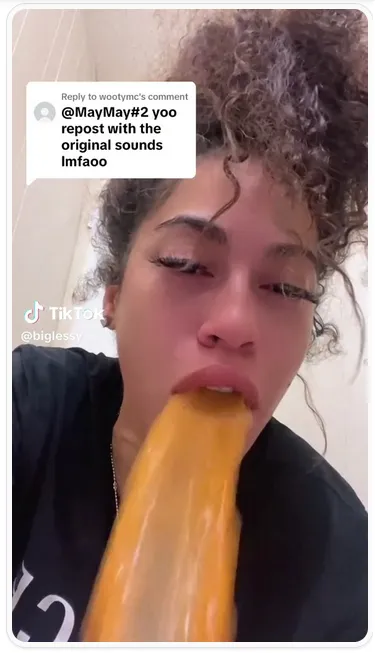 Are Tik tok girls allowed? They're trying to turn puking into a mainstream trend lol posted by CitizenTony