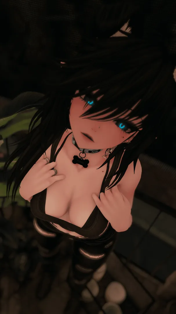 Are we going on walkies tonight?
Don't make me tilt my head and beg... yet >w<  posted by The_VR_Panda