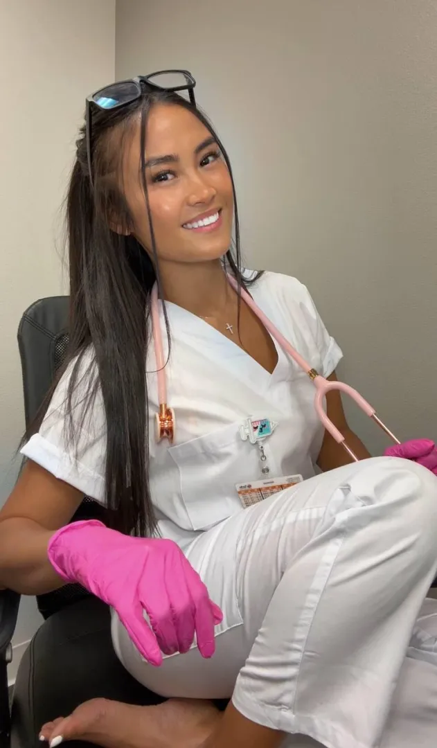 Are you nervous, or are you just happy to see me? posted by nursesunshinexo