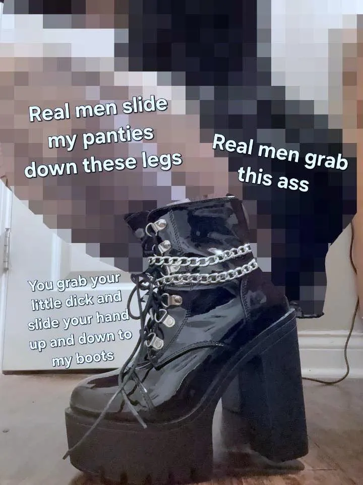 aren’t you looking to please a real woman who will remind you of your place.. never where a real man belongs  posted by findom_queenbee