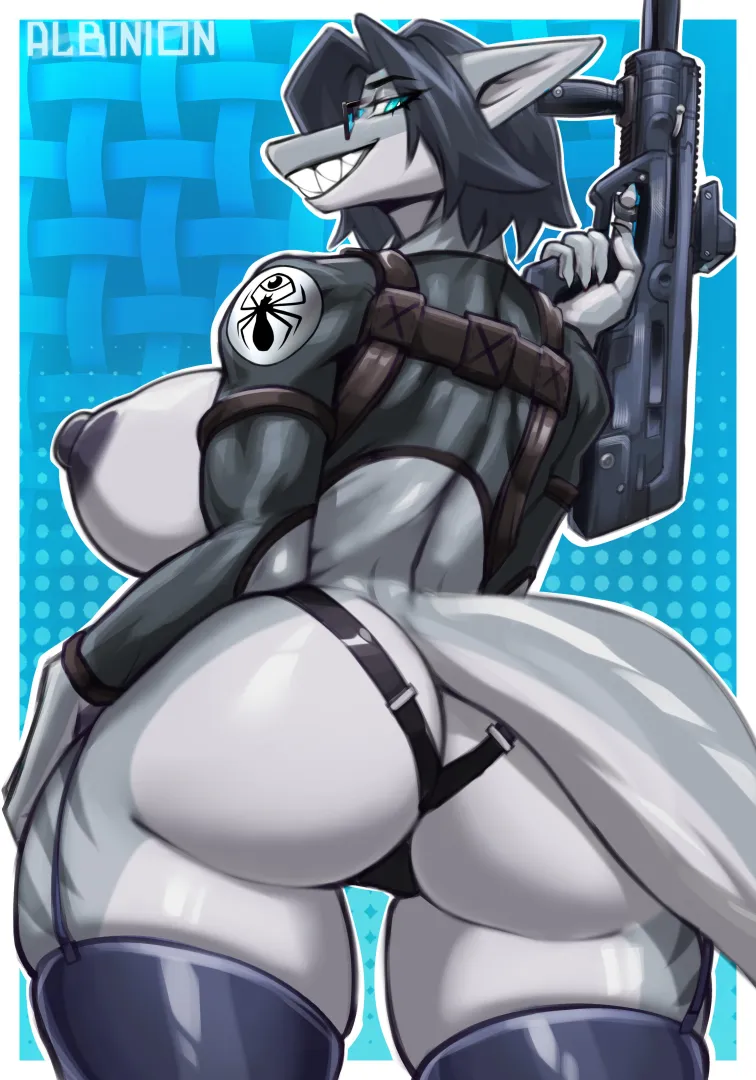 Armed and dangerous [F] (albinion) posted by 5headedragon