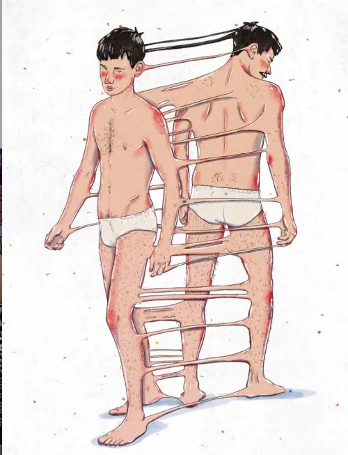 Art by @bastianilkk - lots of tw on their page  by Brazilian_b0y9696