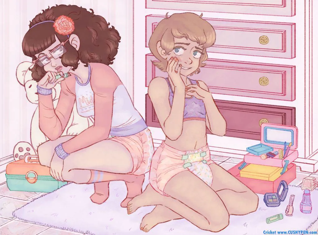 (Art by Cricket) “trying out new things..” posted by sproutymess