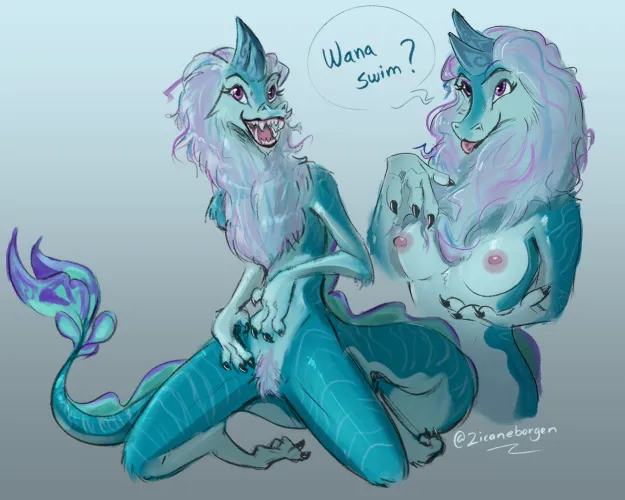 (Art by me) Sisu that one noodle I was obssesed back in 2021 by Zicanborgen