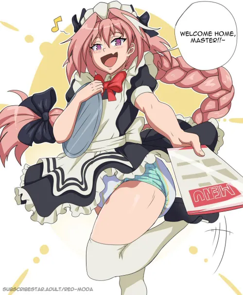 (Art by RedModa) “Astolfo..” by sproutymess