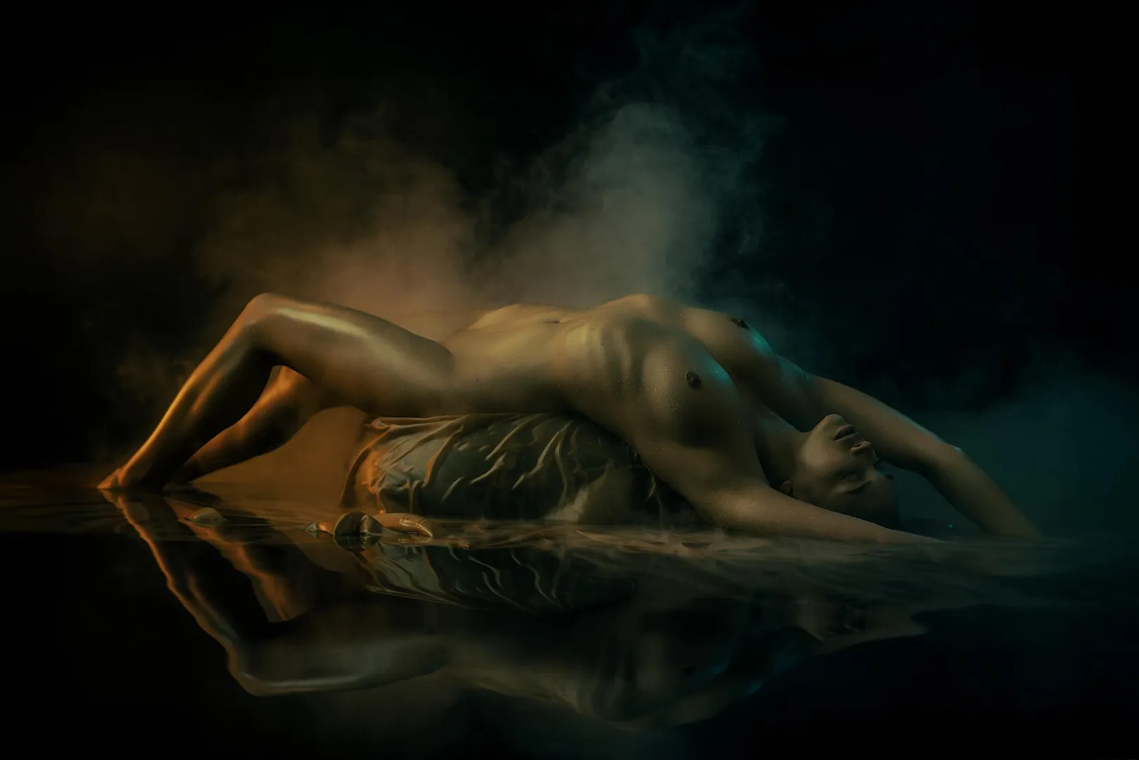 Art with Olivia Linz. Everything shot in camera. posted by marcusmantino