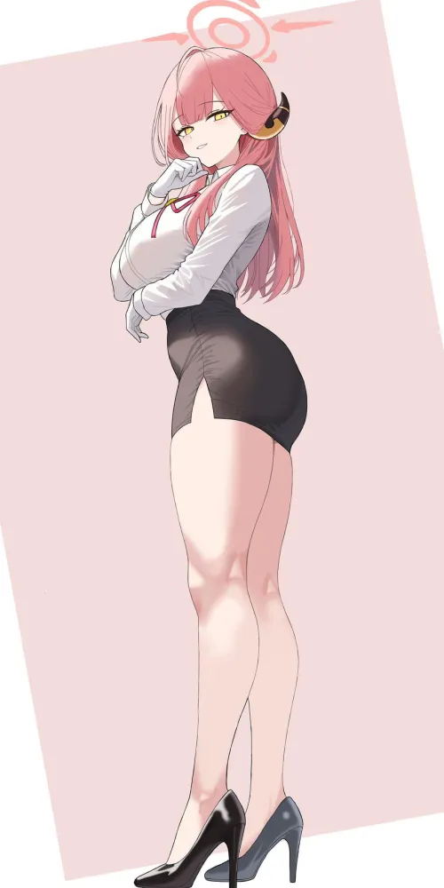 Aru Giving a Smile [Blue Archive] by sd6636