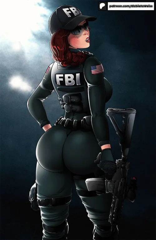 Ash from Rainbow 6 by ElzbietaWeiss