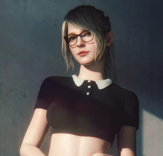 Ashley the cute nerd (Thiccboysteven) by Poke-Oji