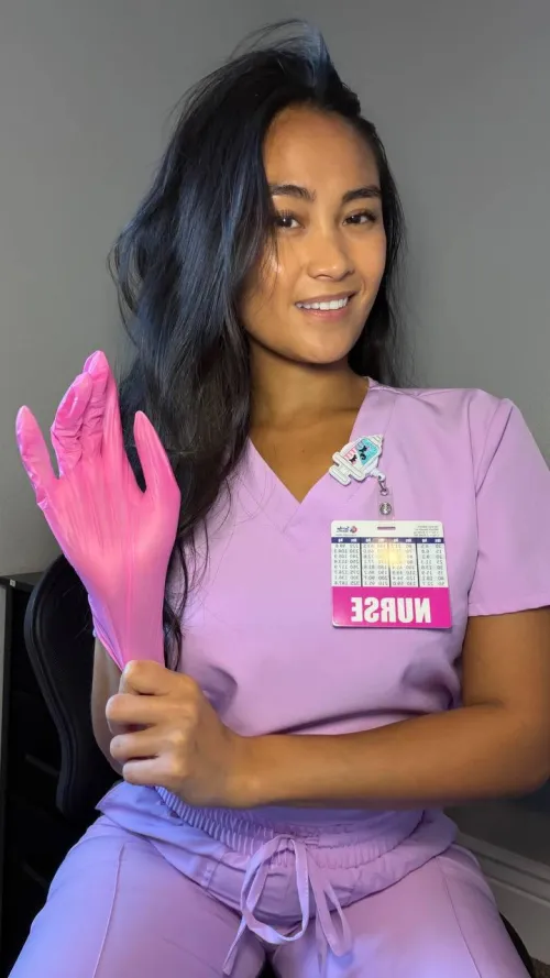 Asian nurse… ready for your “hands-on” exam? by nursesunshinexo