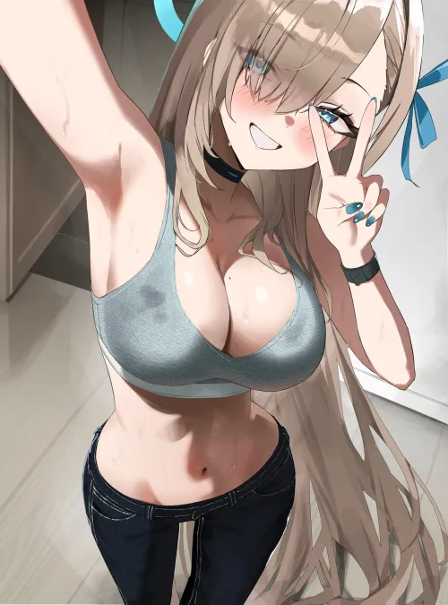 Asuna Ichinose [Blue Archive] by WoolsonDaSheep