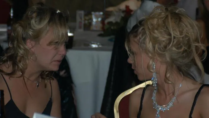 At a dinner posted by SarasCaptions