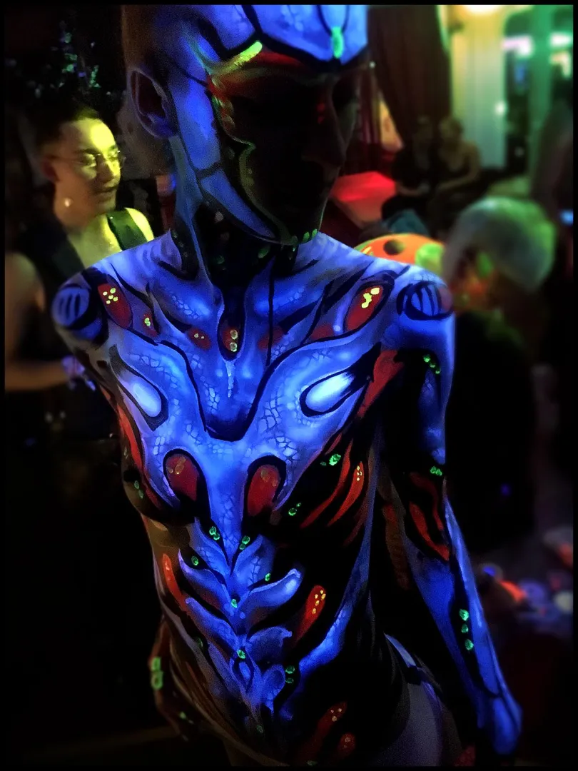 At a party posted by WolfsSpiders