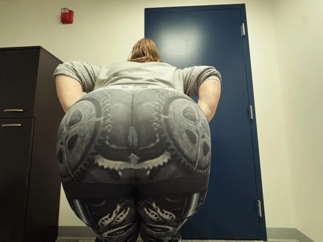 At Work and I’m About To Pull Them Off ;) by BBWCumWhoreQueen