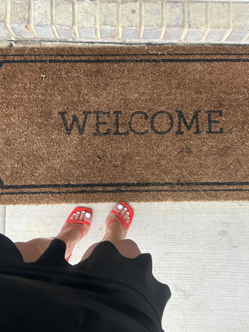 At your doorstep posted by BareStrideWalk