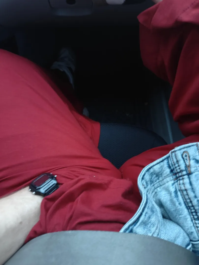 Attending to my wife in the car. posted by Pristine-Smell-8549