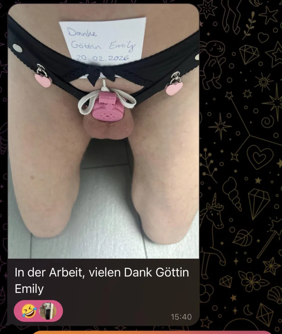 Auch auf der Arbeit wird es brav getragen posted by Next_Oil_8379