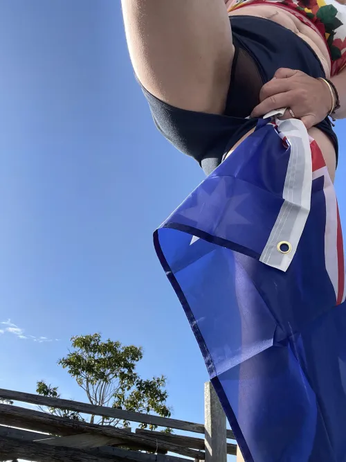 Australia Day on the farm by AussiegirlOF